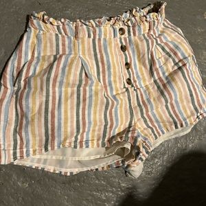 Cotton American Eagle Shorts Size Medium. Multicolor